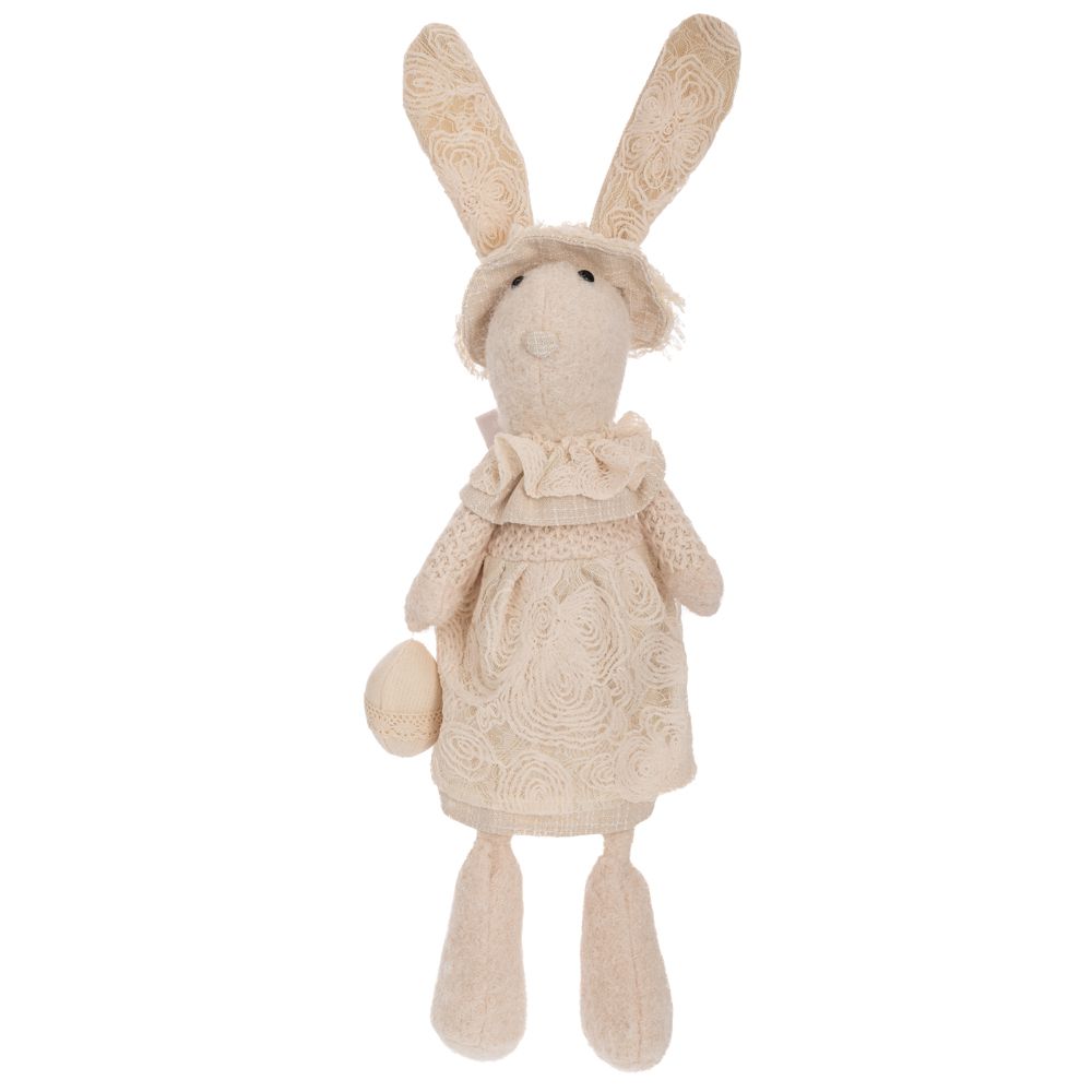 Λαγουδίνα Υφασμάτινη Μπεζ Με Φόρεμα & Καπέλο 29x16,5x64εκ. iliadis 89600 (Χρώμα: Μπεζ) - Iliadis - il_89600