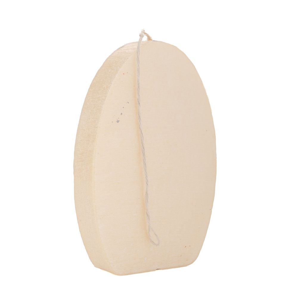 Διακοσμητικά Επιτραπέζια 24home - ΣΗΜΑΝΤΙΚΟ: Σε περίπτωση διαφοράς τιμής από το κατάστημα ισχύει παντα και μόνο η τιμή του καταστήματος Κερί Αυγό 10x15εκ. Ρουστίκ Εκρού Περλέ iliadis 91180 (Χ