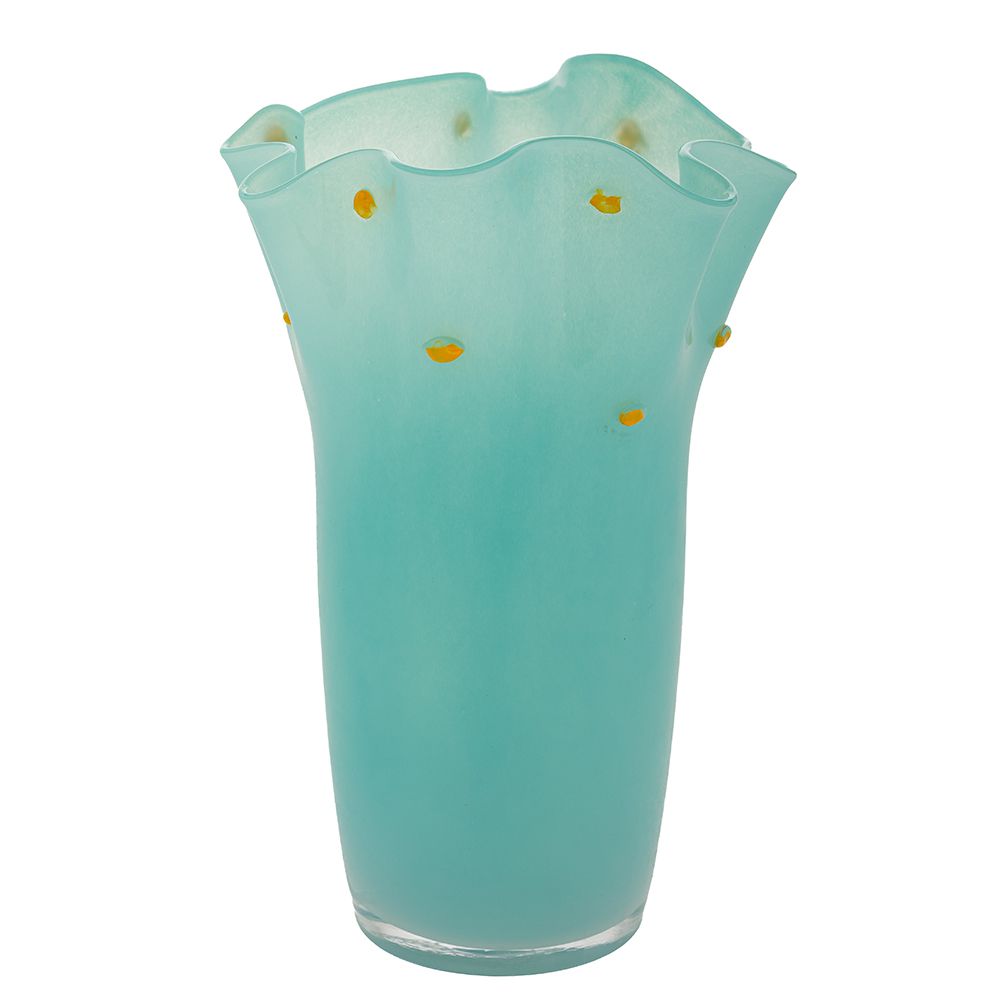 Διακοσμητικά Επιτραπέζια 24home - ΣΗΜΑΝΤΙΚΟ: Σε περίπτωση διαφοράς τιμής από το κατάστημα ισχύει παντα και μόνο η τιμή του καταστήματος Βάζο Χειροποίητο Γυάλινο Σιέλ 23x32εκ. iliadis 90115 (Υ