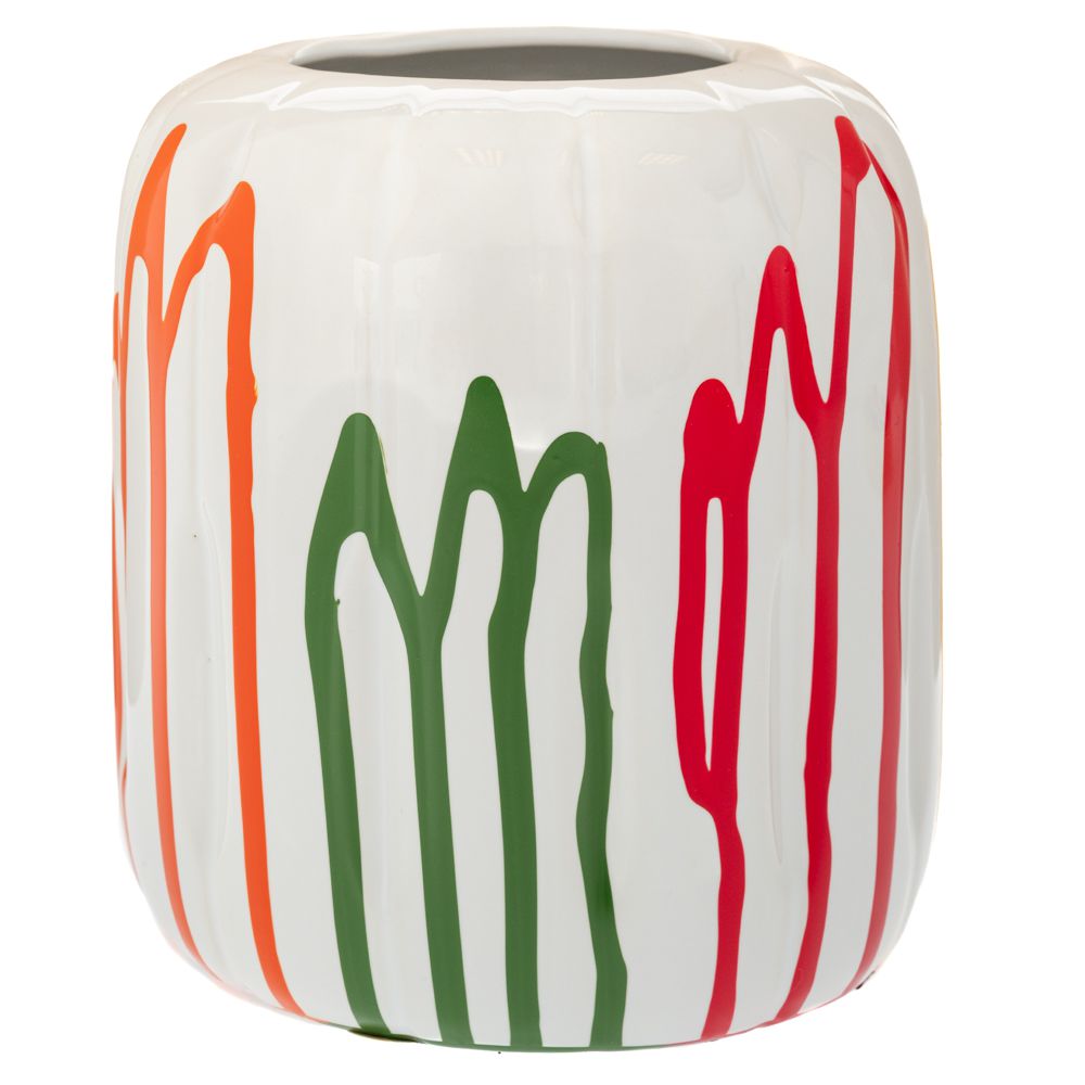 Διακοσμητικά Επιτραπέζια 24home - ΣΗΜΑΝΤΙΚΟ: Σε περίπτωση διαφοράς τιμής από το κατάστημα ισχύει παντα και μόνο η τιμή του καταστήματος Βάζο Κεραμικό Colourful 16x16εκ. iliadis 90142 (Υλικό: