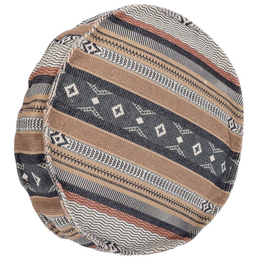 Διακοσμητικά Επιτραπέζια 24home - ΣΗΜΑΝΤΙΚΟ: Σε περίπτωση διαφοράς τιμής από το κατάστημα ισχύει παντα και μόνο η τιμή του καταστήματος Διακοσμητικό Μαξιλάρι Υφασμάτινο Polycotton Πολύχρωμο 4