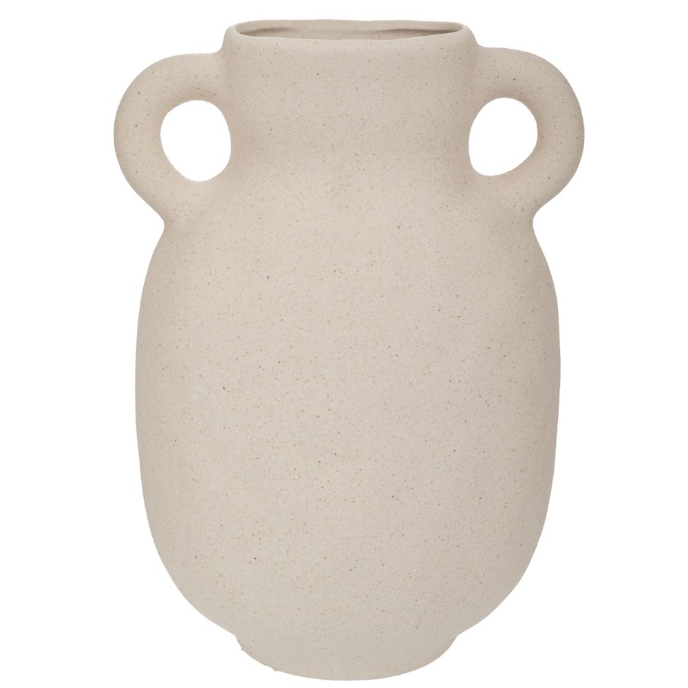 Iliadis - ΣΗΜΑΝΤΙΚΟ: Σε περίπτωση διαφοράς τιμής από το κατάστημα ισχύει παντα και μόνο η τιμή του καταστήματος Βάζο Κεραμικό Λευκό 15x12x22εκ. iliadis 90023 (Υλικό: Κ