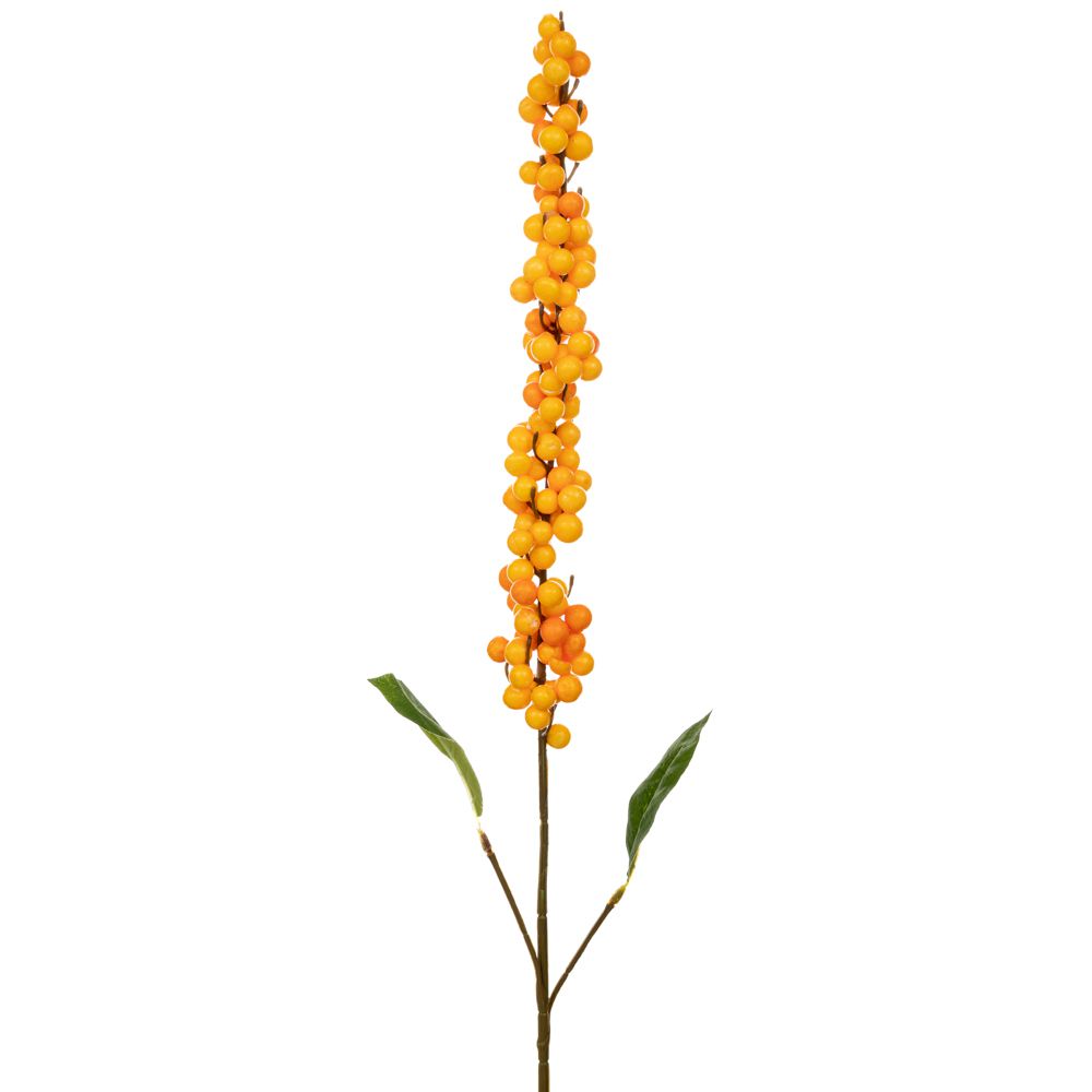 Κλαδί Με Berries Κίτρινο 98εκ. iliadis 90248 (Σετ 6 Τεμάχια) (Χρώμα: Κίτρινο ) - Iliadis - il_90248