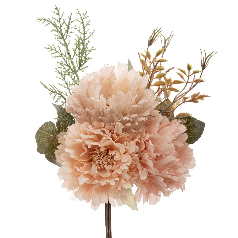 Μπουκέτο Με Παιώνια Ροζ 25εκ. iliadis 90484 (Σετ 2 Τεμά