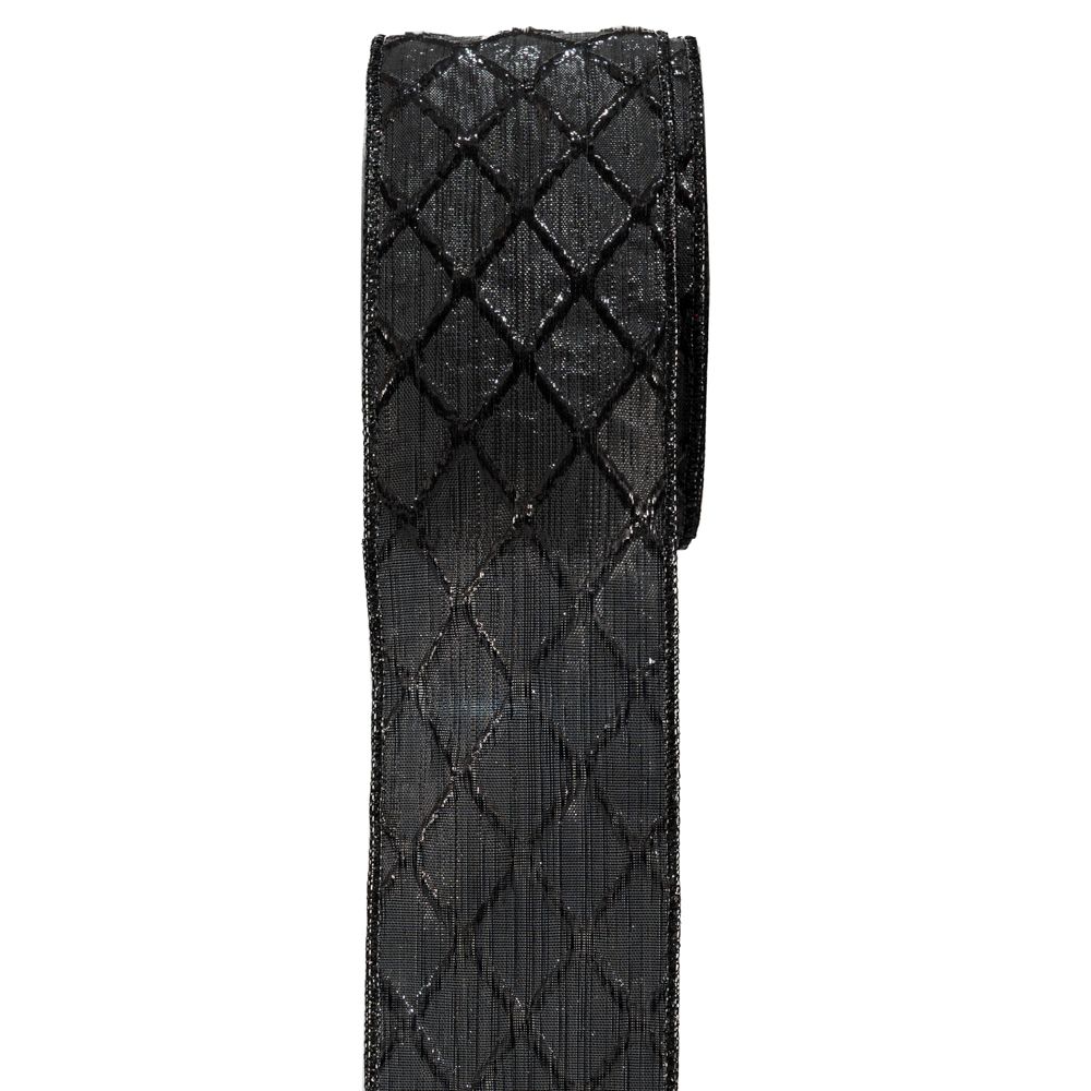 Iliadis - ΣΗΜΑΝΤΙΚΟ: Σε περίπτωση διαφοράς τιμής από το κατάστημα ισχύει παντα και μόνο η τιμή του καταστήματος Χριστουγεννιάτικη Κορδέλα Cressida 6,7εκ.-9μ. Μαύρη ili