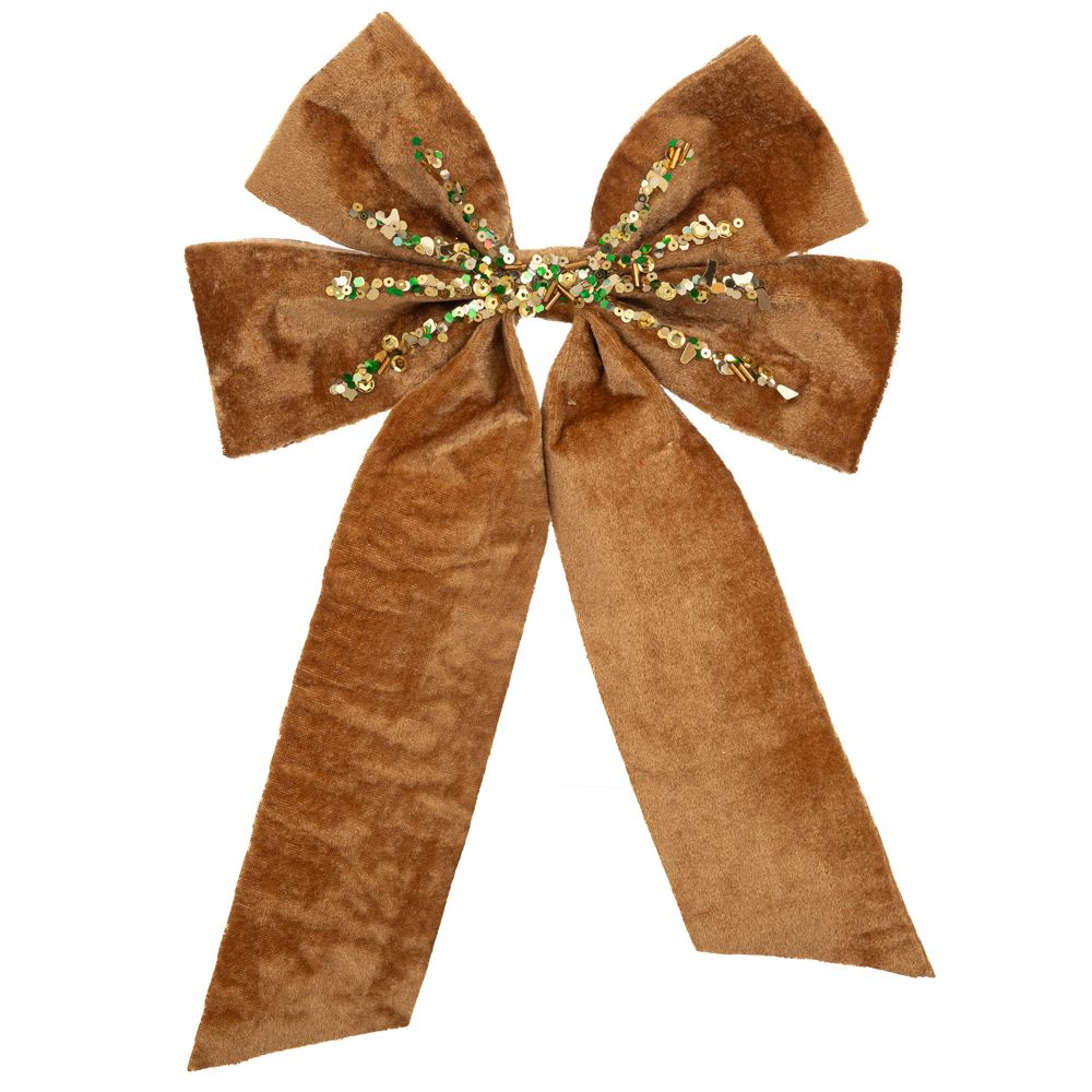 Φιόγκος Βελούδινος Χρυσός 20x30εκ. iliadis 90679 (Ύφασμ