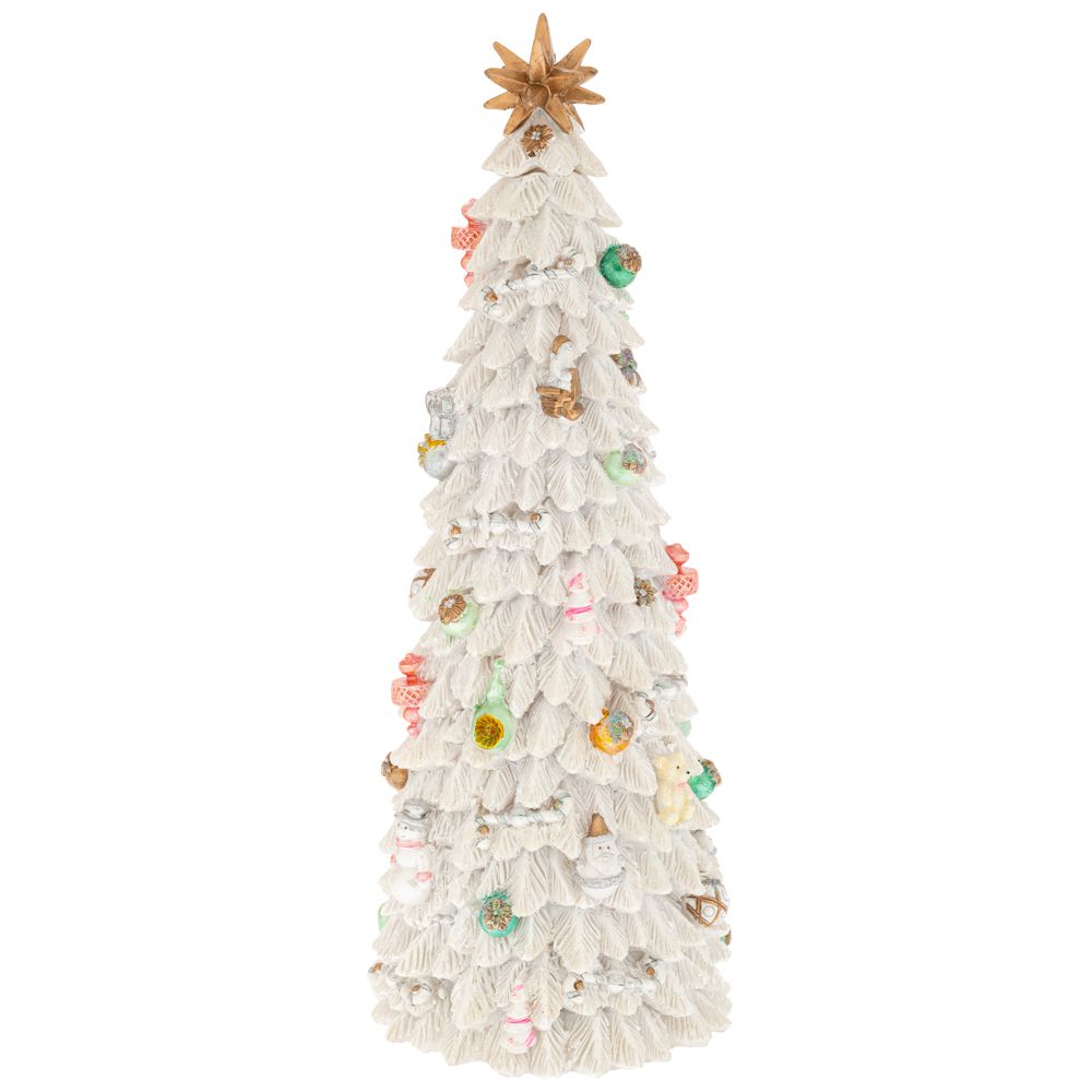 Iliadis - ΣΗΜΑΝΤΙΚΟ: Σε περίπτωση διαφοράς τιμής από το κατάστημα ισχύει παντα και μόνο η τιμή του καταστήματος Χριστουγεννιάτικο Διακοσμητικό Δέντρο Polyresin Κουρδισ