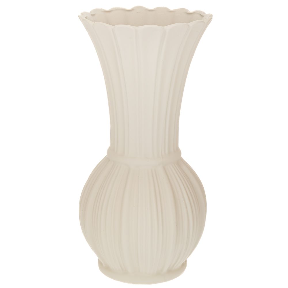 Βάζο Κεραμικό Λευκό 14x28εκ. iliadis 91519 (Υλικό: Κερα