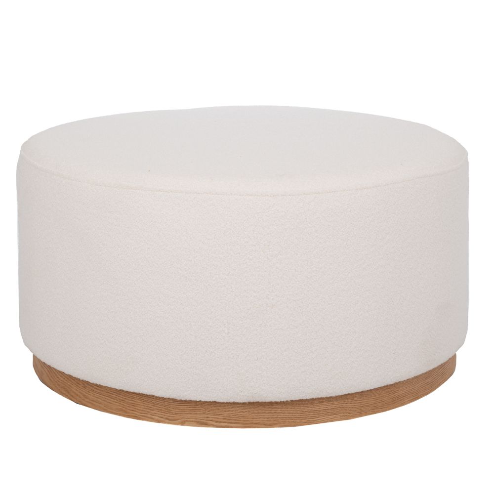 Iliadis - ΣΗΜΑΝΤΙΚΟ: Σε περίπτωση διαφοράς τιμής από το κατάστημα ισχύει παντα και μόνο η τιμή του καταστήματος Σκαμπώ Υφασμάτινο-Ξύλινο Κρεμ-Καφέ 80x80x41εκ. iliadis