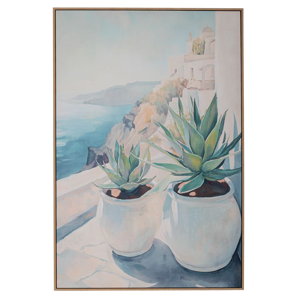 Πίνακας Καμβάς Plant Με Κορνίζα 80x120εκ. iliadis 92693 (Ύφασμα: Καμβάς) - Iliadis - il_92693