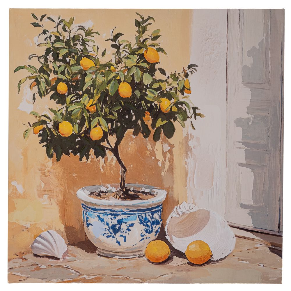 Πίνακας Καμβάς Plant 60x60εκ. iliadis 92711 (Ύφασμα: Καμβάς) - Iliadis - il_92711