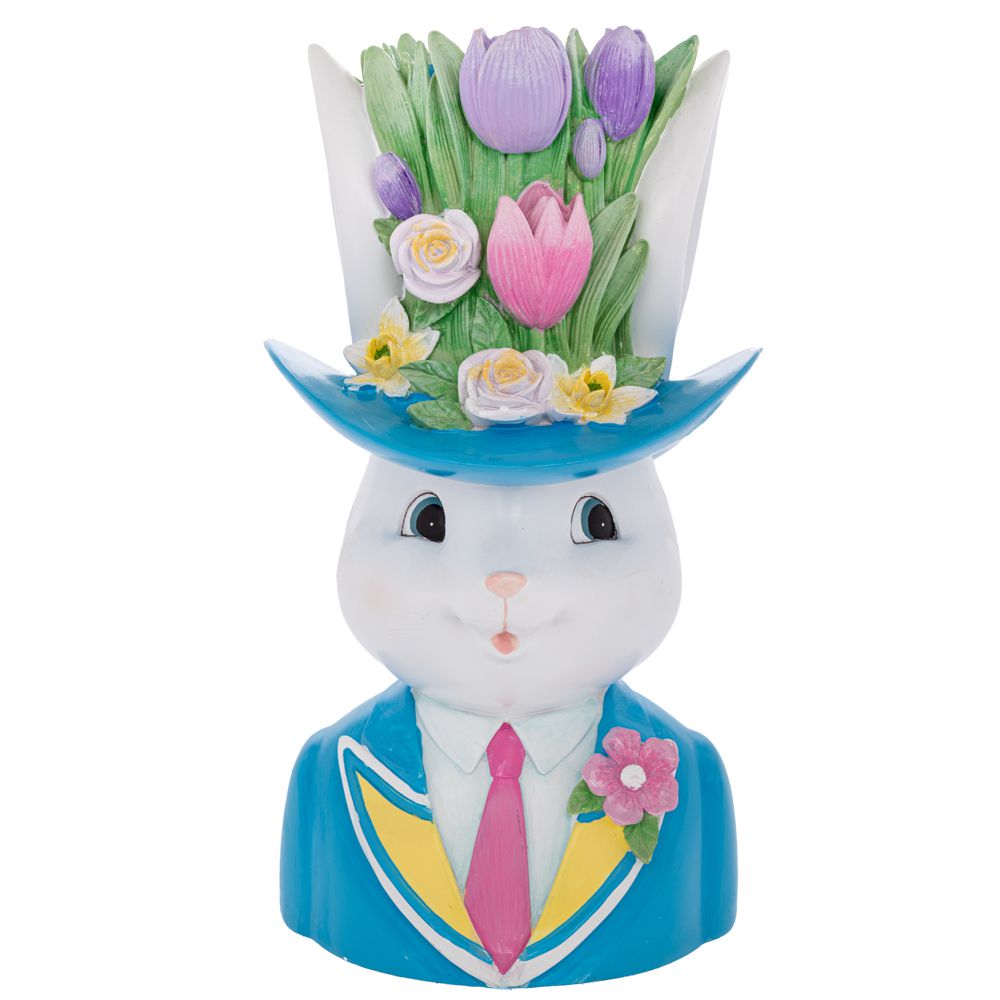 Κασπώ Λαγός Polyresin 20x18x35εκ. Μπλε iliadis 92349 (Υλικό: Polyresin) - Iliadis - il_92349