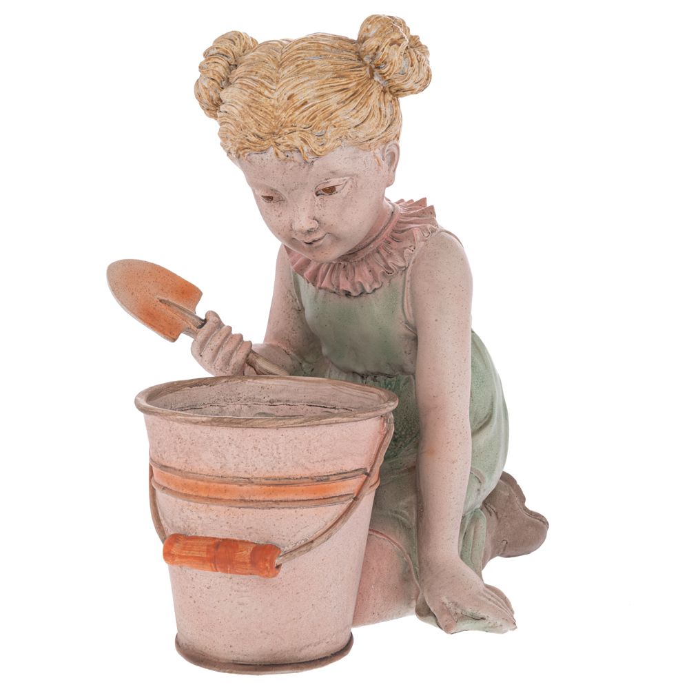 Κασπώ Polyresin Multi Κουβάς με Φιγούρα Κοριτσιού 33x34x29εκ. iliadis 92353 (Υλικό: Polyresin) - Iliadis - il_92353