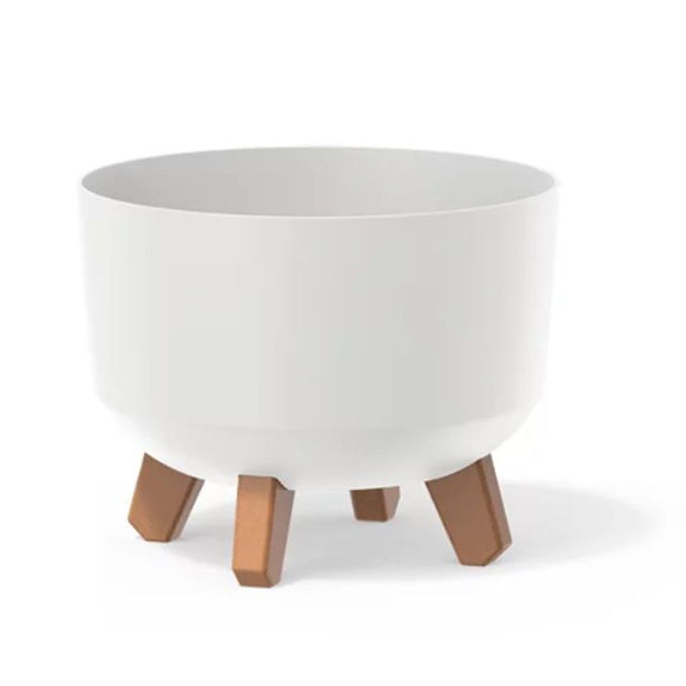 Κασπώ Πλαστικό Λευκό Φ24x19εκ. Gracia iliadis 387352 (Υλικό: Πλαστικό, Χρώμα: Λευκό) - Iliadis - il_387352