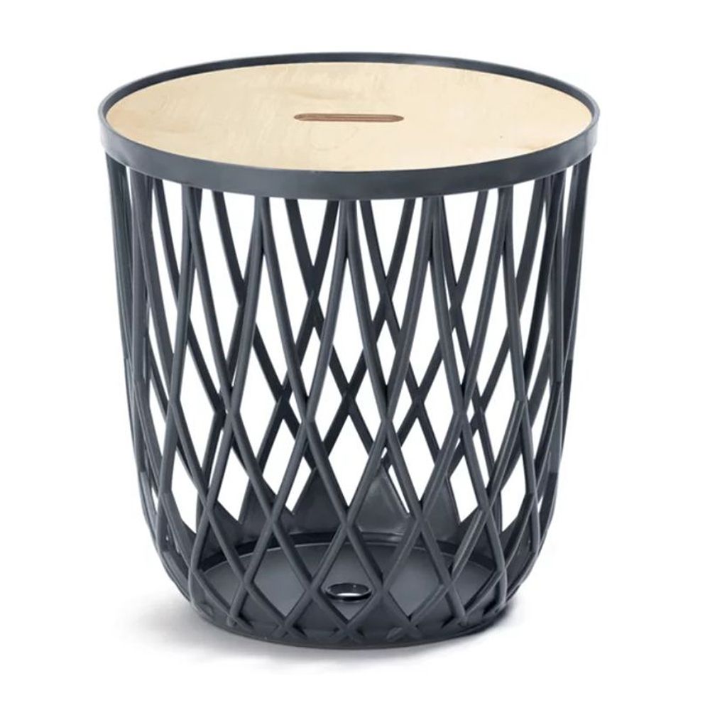 Καλάθι Γενικής Χρήσης 35lt Με Καπάκι Ανθρακί Clubo iliadis 282480 (Χρώμα: Ανθρακί) - Iliadis - il_282480