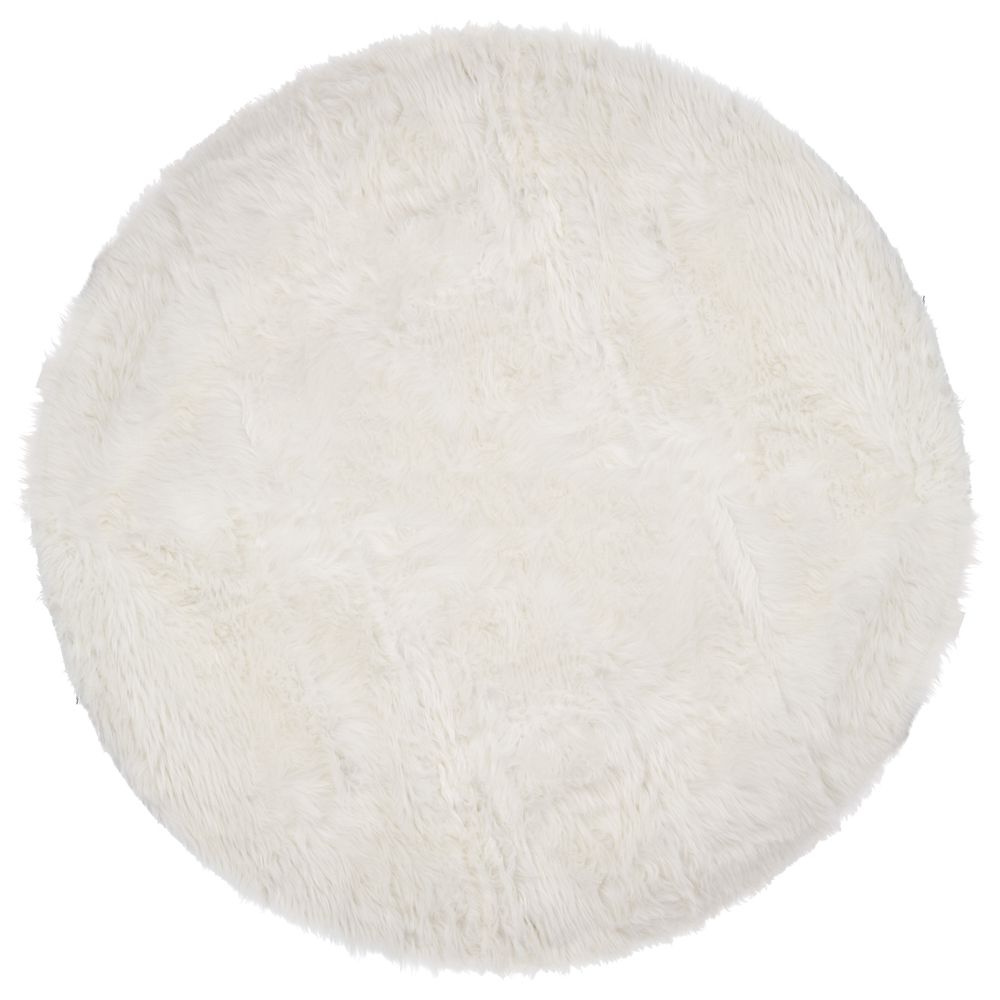 Χαλί Συνθετική Γούνα 180εκ. Λευκό iliadis 91846 (Χρώμα: Λευκό, Ύφασμα: Faux Fur) - Iliadis - il_91846
