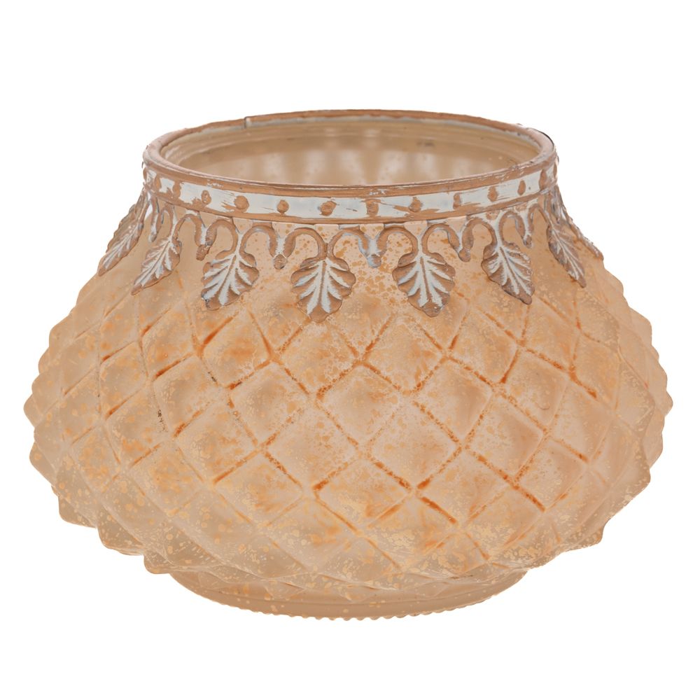 Κηροπήγιο Για Ρεσώ Γυάλινο-Μεταλλικό Κίτρινο 11,5x8εκ. iliadis 92579 (Σετ 4 Τεμάχια) (Υλικό: Γυαλί, Χρώμα: Κίτρινο ) - Iliadis - il_92579