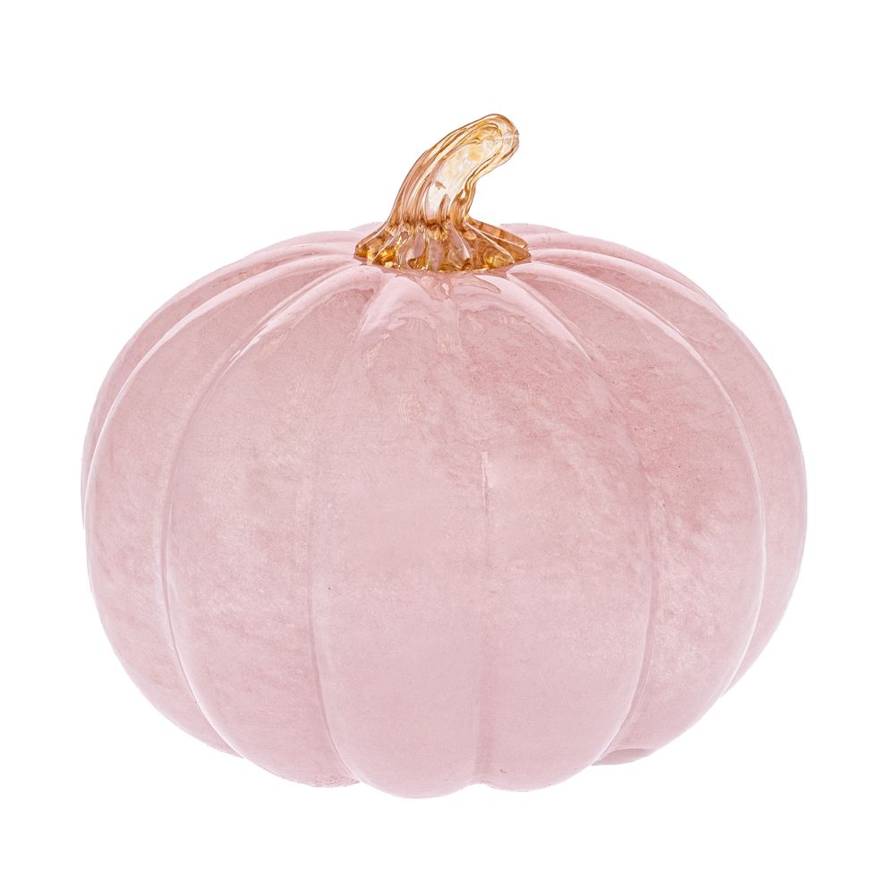 Διακοσμητική Κολοκύθα Γυάλινη Ροζ Φ17x14εκ. iliadis 91954 (Υλικό: Γυαλί, Χρώμα: Ροζ) - Iliadis - il_91954