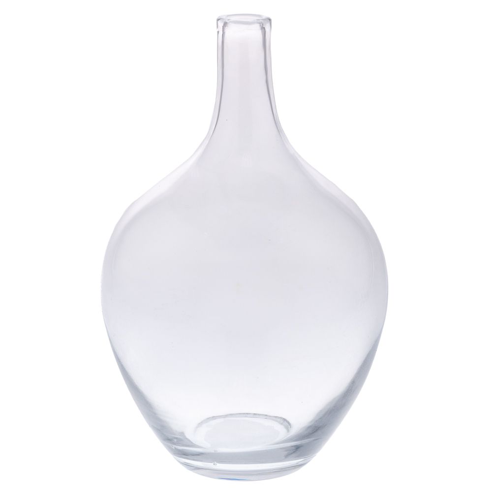 Βάζο Γυάλινο Διάφανο Φ25x38εκ. iliadis 91692 (Υλικό: Γυ