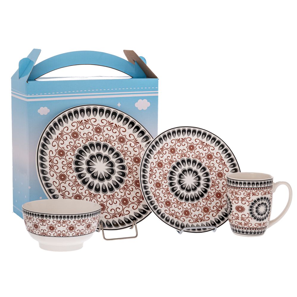 Σετ Φαγητού 4τμχ Λαχούρια Κεραμικό iliadis 91895 (Υλικό: Κεραμικό) - Iliadis - il_91895