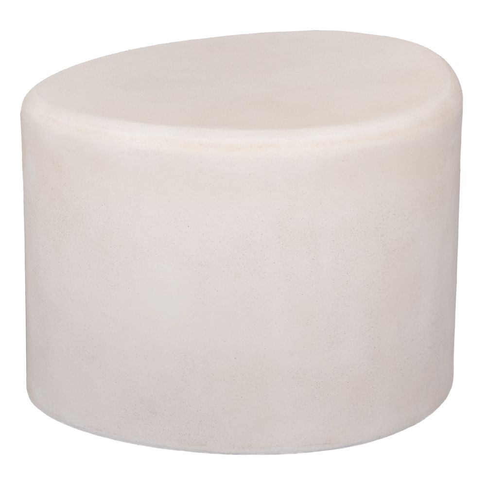 Βηθητικό Τραπεζάκι Με Ακανόνιστο Σχήμα Mdf Λευκό 50x40x35εκ. iliadis 92134 (Υλικό: Mdf, Χρώμα: Λευκό) - Iliadis - il_92134