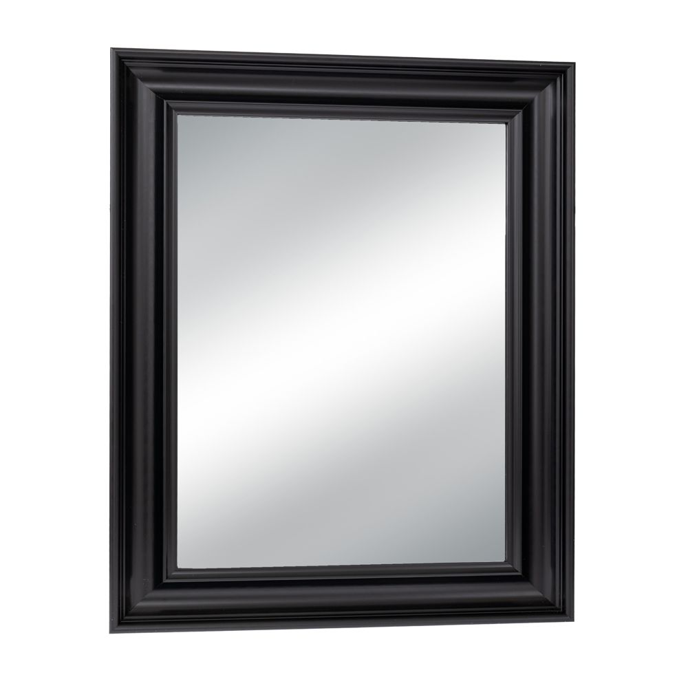 Καθρέπτης Τοίχου Πλαστικός (Εφέ Ξύλου) Μαύρος 60x80εκ. iliadis 91865 (Υλικό: Πλαστικό, Χρώμα: Μαύρο) - Iliadis - il_91865