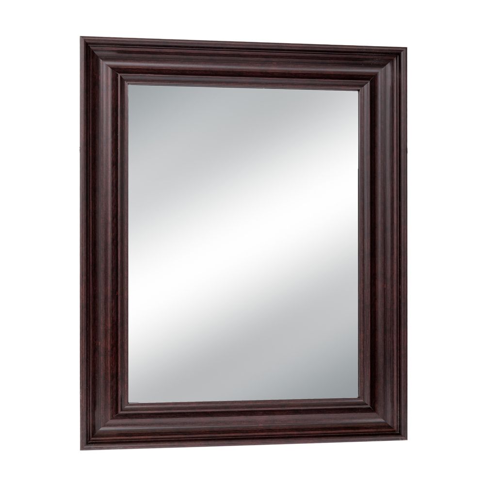 Καθρέπτης Τοίχου Πλαστικός (Εφέ Ξύλου) Καφέ 60x80εκ. iliadis 91867 (Υλικό: Πλαστικό, Χρώμα: Καφέ) - Iliadis - il_91867