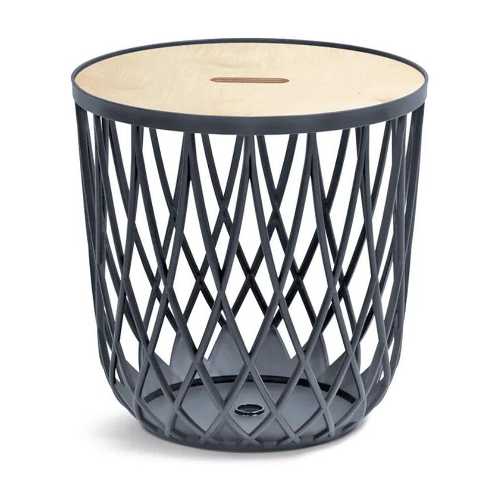 Καλάθι Γενικής Χρήσης 55lt Με Καπάκι Ανθρακί Clubo iliadis 282503 (Χρώμα: Ανθρακί) - Iliadis - il_282503