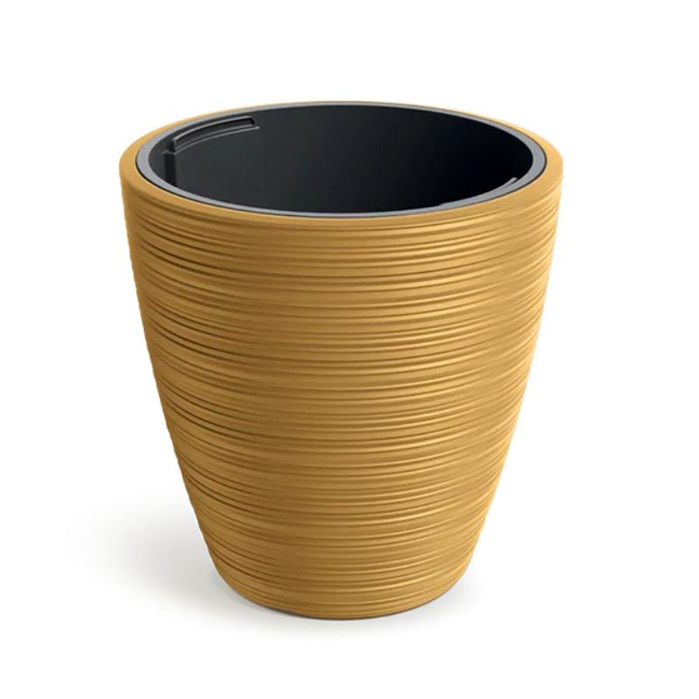 Κασπώ Πλαστικό Φ30x30εκ. Μουσταρδί Vena Round iliadis 787480 (Υλικό: Πλαστικό, Χρώμα: Μουσταρδί) - Iliadis - il_787480