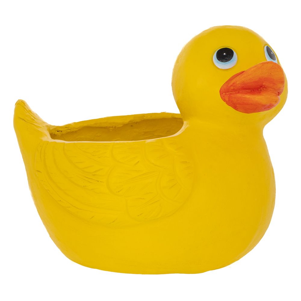 Κασπώ Polyresin Σε Σχήμα Παπάκι Κίτρινο 32x26,5x27εκ. iliadis 92982 (Υλικό: Polyresin, Χρώμα: Κίτρινο ) - Iliadis - il_92982