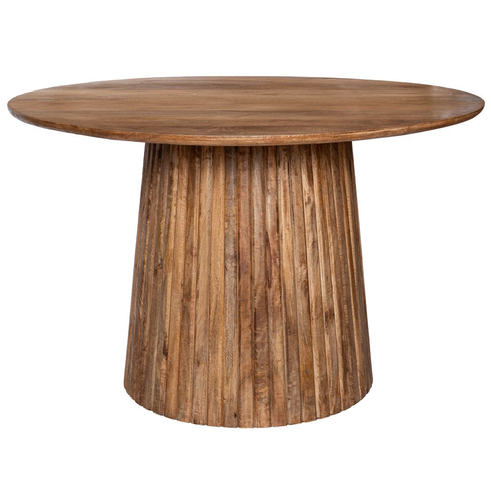 Iliadis Τραπέζι Ροτόντα Από Ξύλο Mango Καφέ 120x77εκ. iliadis 92078 (Υλικό: Ξύλο, Χρώμα: Καφέ) - Iliadis - il_92078