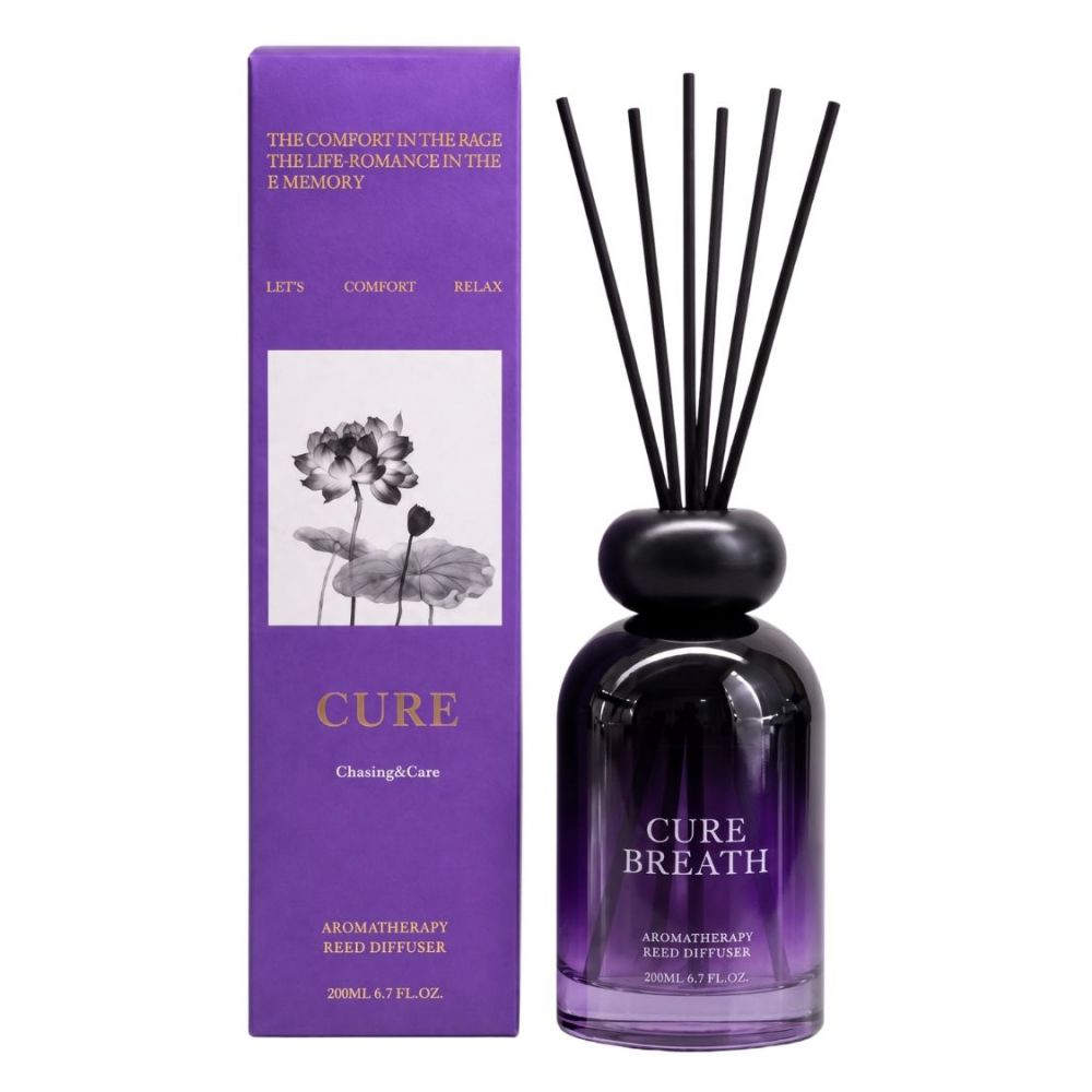 Αρωματικό Χώρου Με Στικ 200ml Diffuser Λιλά Cure Breath iliadis 94988 (Χρώμα: Λιλά) - Iliadis - il_94988