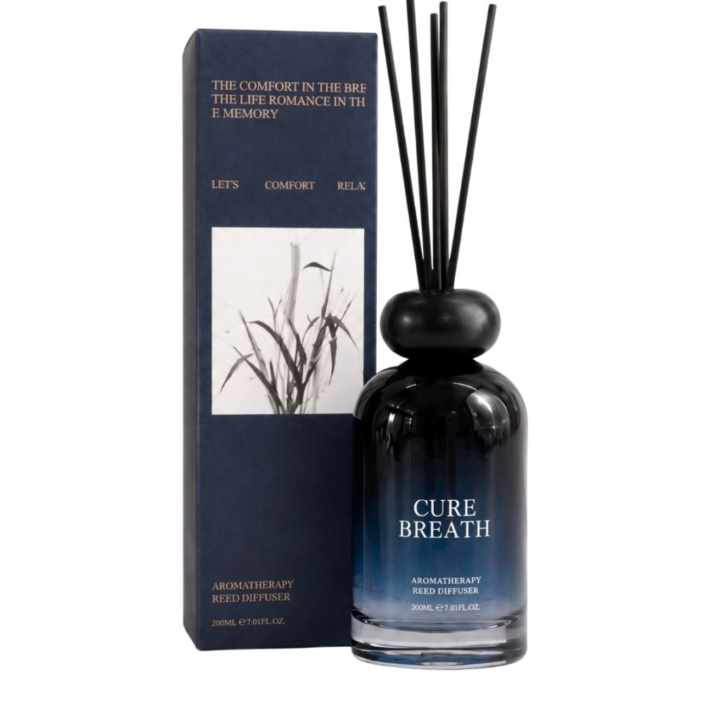 Αρωματικό Χώρου Με Στικ 200ml Diffuser Μπλε Cure Breath iliadis 94985 (Χρώμα: Μπλε) - Iliadis - il_94985