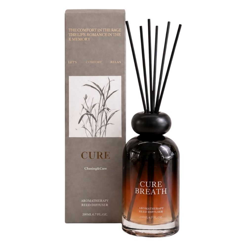 Αρωματικό Χώρου Με Στικ 200ml Diffuser Καφέ Cure Breath iliadis 94986 (Χρώμα: Καφέ) - Iliadis - il_94986