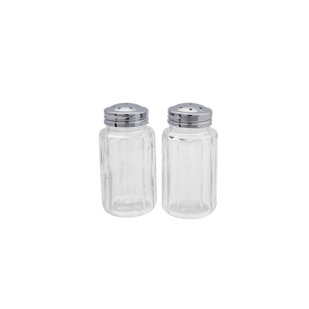 Αλατοπίπερο Γυάλινο Διάφανο Art Et Lumiere 4x8εκ. 01009 (Υλικό: Γυαλί, Χρώμα: Διάφανο ) - Art Et Lumiere - lumiere_01009