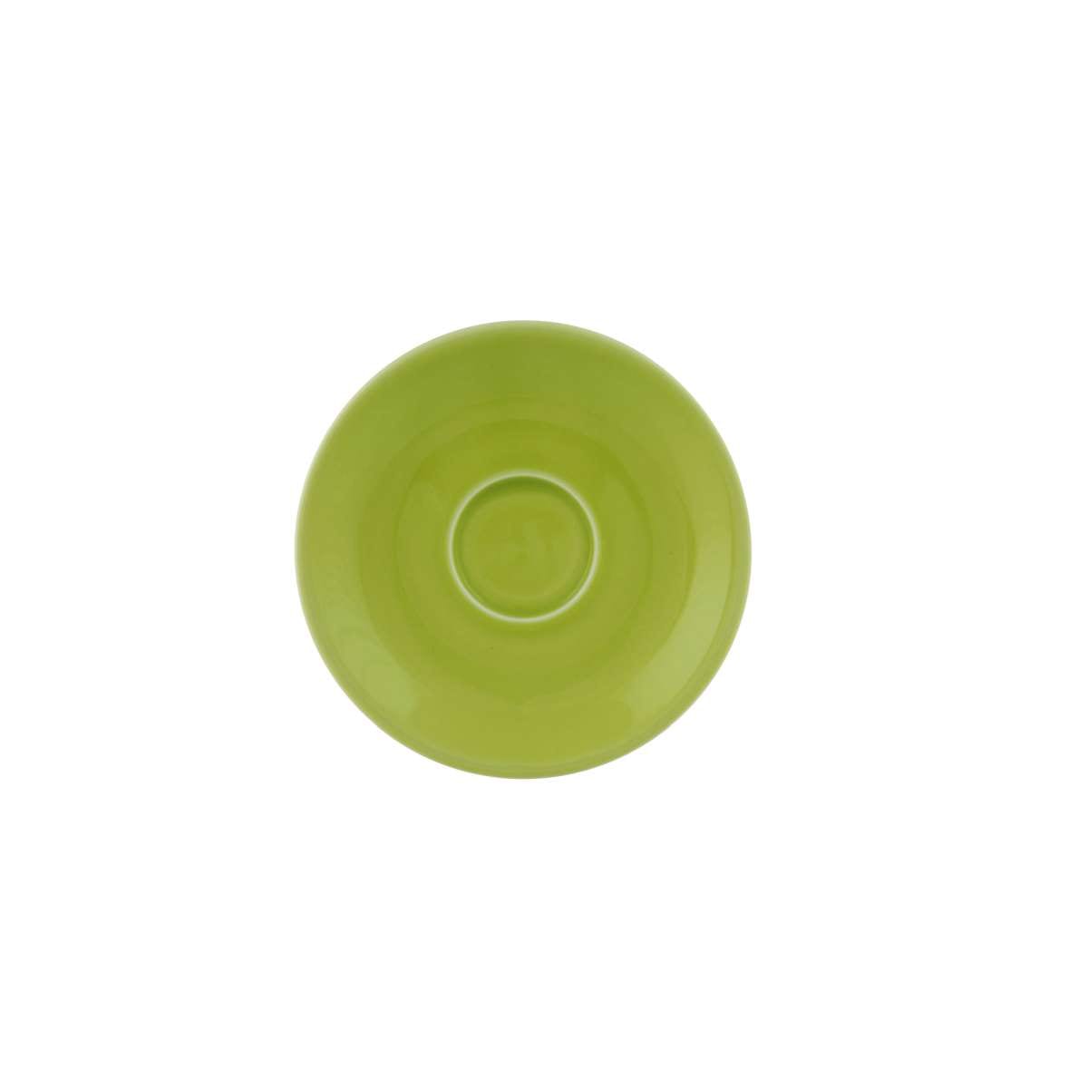 Πιατάκι Για Φλυτζάνι Espresso Πορσελάνης Λαχανί Magic A