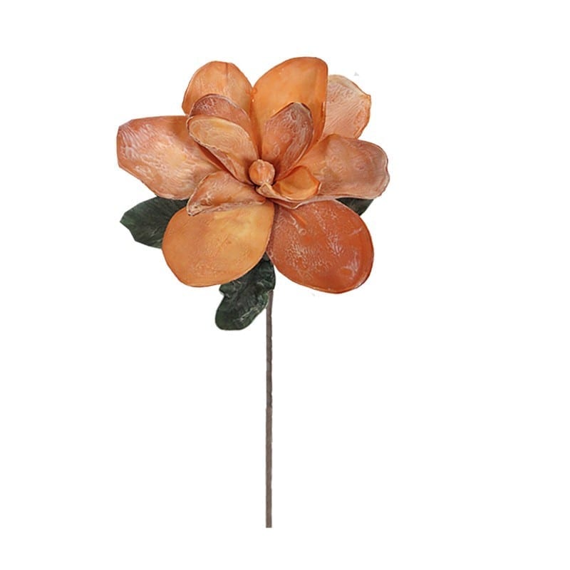 Διακοσμητικά Επιτραπέζια 24home - ΣΗΜΑΝΤΙΚΟ: Σε περίπτωση διαφοράς τιμής από το κατάστημα ισχύει παντα και μόνο η τιμή του καταστήματος Λουλούδι Πορτοκαλί Art Et Lumiere 100εκ. 07121 (Σετ 6 Τ