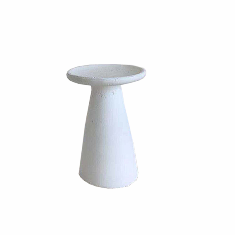 Κηροπήγιο Κεραμικό Λευκό Art Et Lumiere 11,5x16εκ. 10574 (Υλικό: Κεραμικό, Χρώμα: Λευκό) - Art Et Lumiere - lumiere_10574