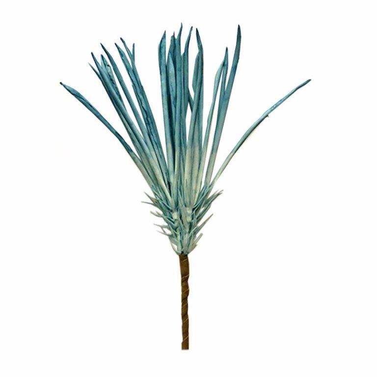 Διακοσμητικά Επιτραπέζια 24home - ΣΗΜΑΝΤΙΚΟ: Σε περίπτωση διαφοράς τιμής από το κατάστημα ισχύει παντα και μόνο η τιμή του καταστήματος Λουλούδι Τυρκουάζ-Λευκό Art Et Lumiere 90εκ. 10630 (Σετ