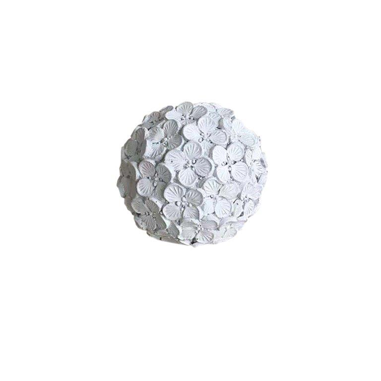 Διακοσμητική Μπάλα Κεραμική Λευκή Art Et Lumiere 11εκ. 10590 (Υλικό: Κεραμικό, Χρώμα: Λευκό) - Art Et Lumiere - lumiere_10590 145935