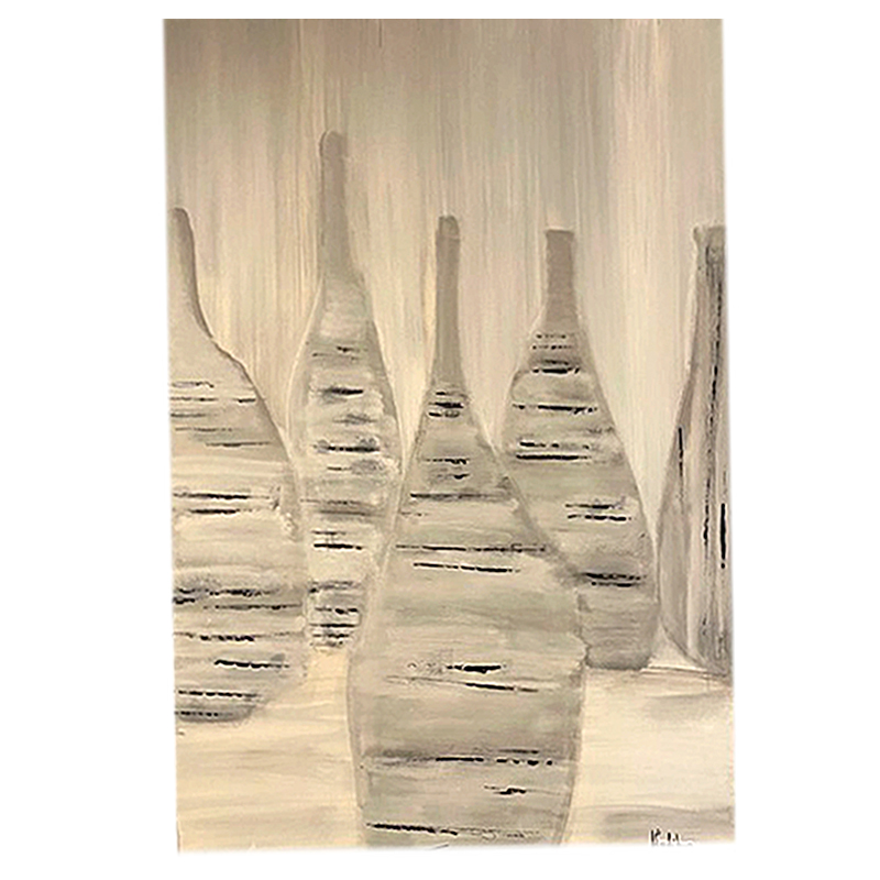 Art Et Lumiere Πίνακας Καμβάς Βάζα Art Et Lumiere 70x100εκ. 10880 (Ύφασμα: Καμβάς) - Art Et Lumiere - lumiere_10880