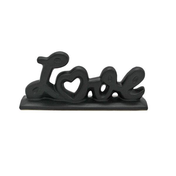 Διακοσμητικό Επιτραπέζιο Κεραμικό Μαύρο Art Et Lumiere 25,5x11εκ. 30518 (Υλικό: Κεραμικό, Χρώμα: Μαύρο) - Art Et Lumiere - lumiere_30518