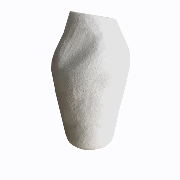 Βάζο Κεραμικό Λευκό Art Et Lumiere Φ18,5x33εκ. 15016 (Υλικό: Κεραμικό, Χρώμα: Λευκό) - Art Et Lumiere - lumiere_15016