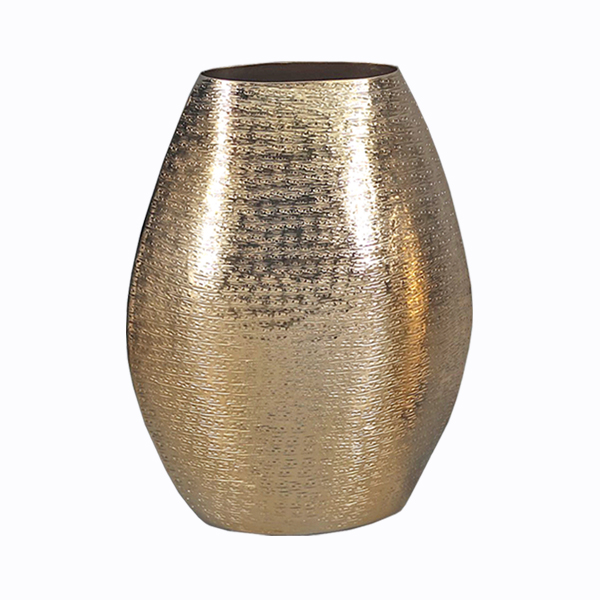 Βάζο Μεταλλικό Χρυσό Art Et Lumiere 30x13x40εκ. 12006 (Υλικό: Μεταλλικό, Χρώμα: Χρυσό ) – Art Et Lumiere – lumiere_12006