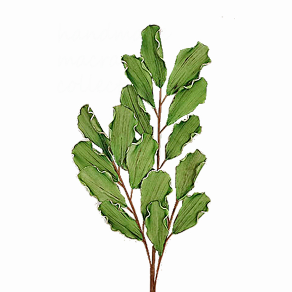 Art Et Lumiere Κλαδί Με Φύλλα Πράσινο Art Et Lumiere 80εκ. 08728 (Σετ 6 Τεμάχια) (Χρώμα: Πράσινο ) - Art Et Lumiere - lumiere_08728