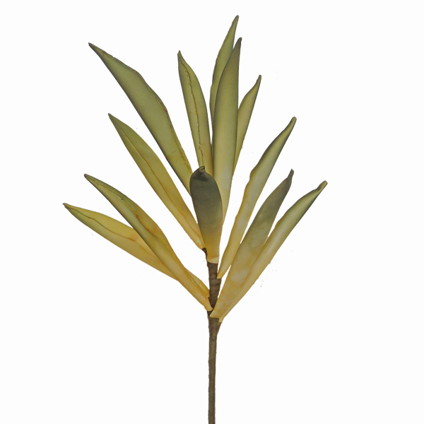 Διακοσμητικά Επιτραπέζια 24home - ΣΗΜΑΝΤΙΚΟ: Σε περίπτωση διαφοράς τιμής από το κατάστημα ισχύει παντα και μόνο η τιμή του καταστήματος Λουλούδι Πράσινο-Κίτρινο Art Et Lumiere 80εκ. 09689 (Σε