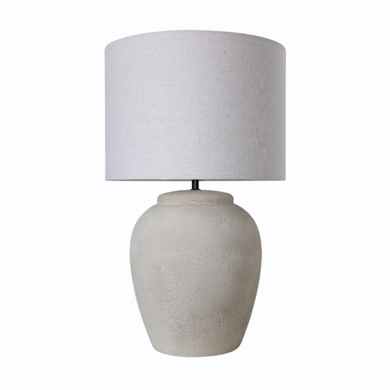 Φωτιστικά 24home - ΣΗΜΑΝΤΙΚΟ: Σε περίπτωση διαφοράς τιμής από το κατάστημα ισχύει παντα και μόνο η τιμή του καταστήματος Φωτιστικό Επιτραπέζιο Κεραμικό Αντικέ Λευκό Φ38x58,5εκ.