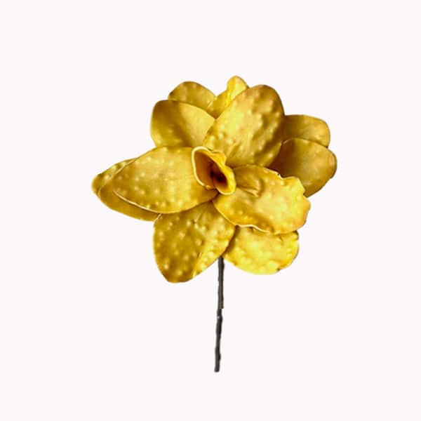 Λουλούδι Κίτρινο-Χρυσό 35εκ. Art Et Lumiere 10825 (Σετ 