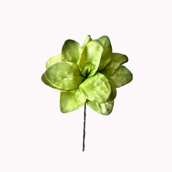 Λουλούδι Πράσινο 35εκ. Art Et Lumiere 10824 (Σετ 6 Τεμά