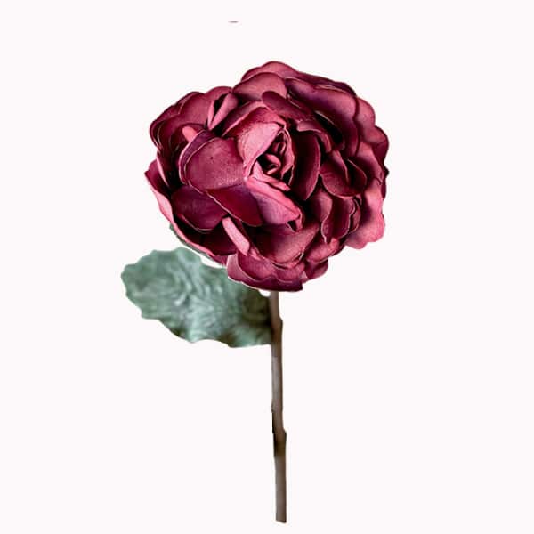 Λουλούδι Μπορντώ 65εκ. Art Et Lumiere 10828 (Σετ 6 Τεμά